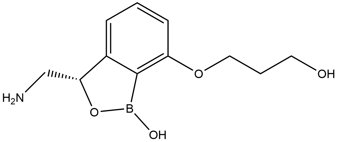 3-[[(3S)-3-(氨基甲基)-1,3-二氢-1-羟基-2,1-苯并氧杂硼戊环-7-基]氧基]-1-丙醇盐酸盐