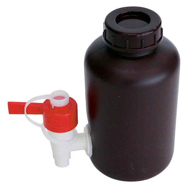 亚速旺ASONE PE瓶 （圆形窄口・白色）Jボトル　丸型細