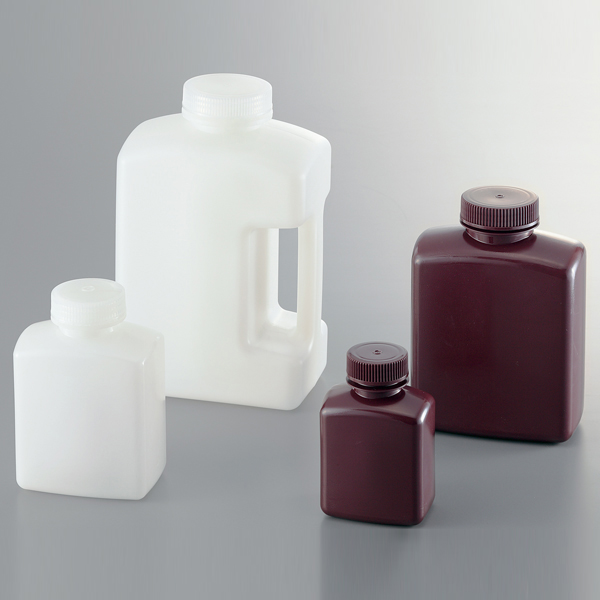 亚速旺ASONE PE瓶 （圆形窄口・白色）Jボトル　丸型細