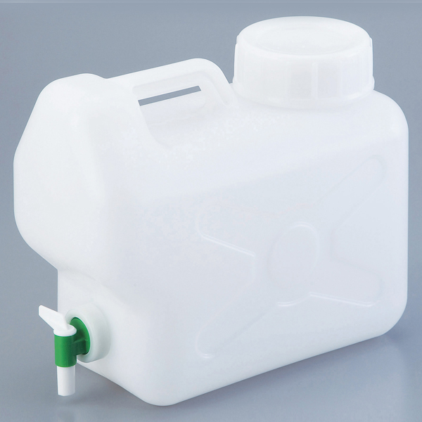 亚速旺ASONE PE瓶 （圆形窄口・白色）Jボトル　丸型細