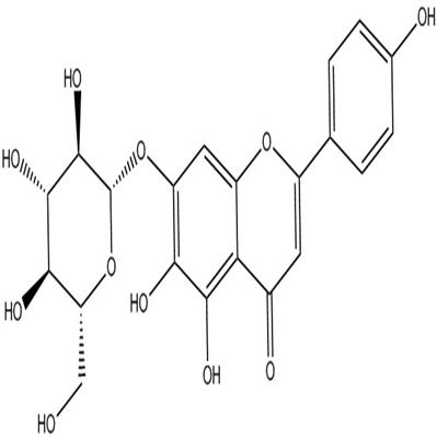 野黄芩苷 7-O-β-D-吡喃葡萄糖苷26046-94-6