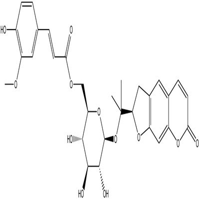 6'-O-（反式阿魏酰基）-紫花前胡苷131623-14-8