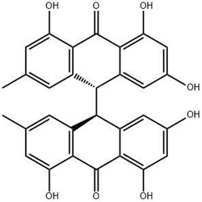 反式-大黄素二蒽酮61281-20-7