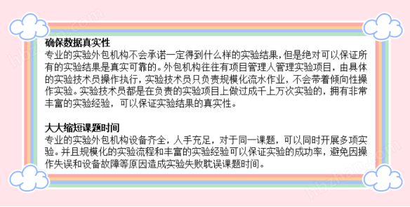 整体实验外包检测服务