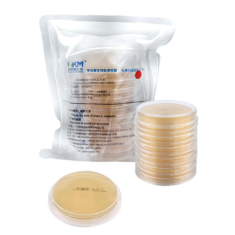 胰酪大豆胨琼脂(TSA)接触皿(三层无菌包装)