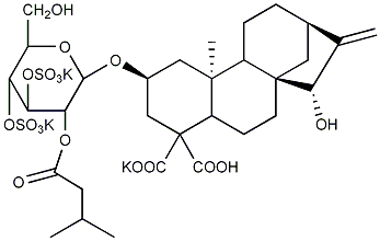 羧基苍术苷三钾盐 CAS：77228-71-8 中药对照品 