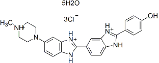 Hoechst 33342, 10mg/mL in H2O