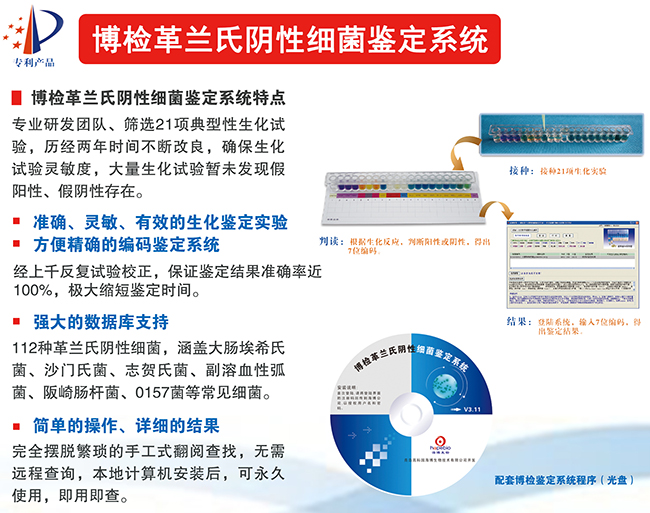 博检革兰氏阴性细菌鉴定系统