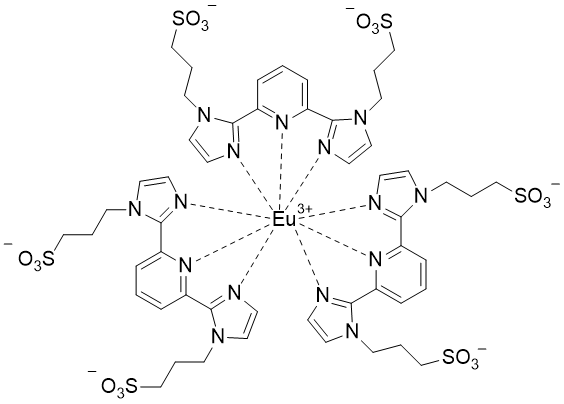 SDIP/Europium for membrane fus