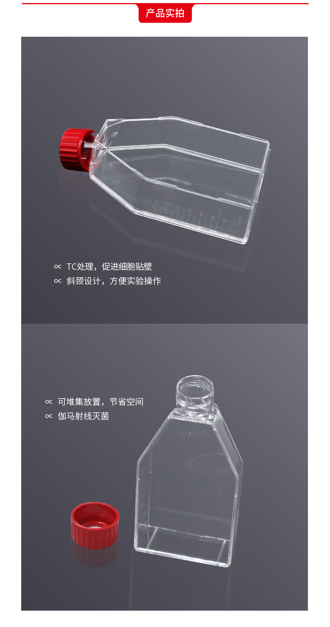  75cm2透气细胞培养瓶