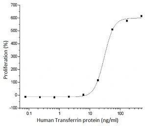 Human Transferrin protein, His