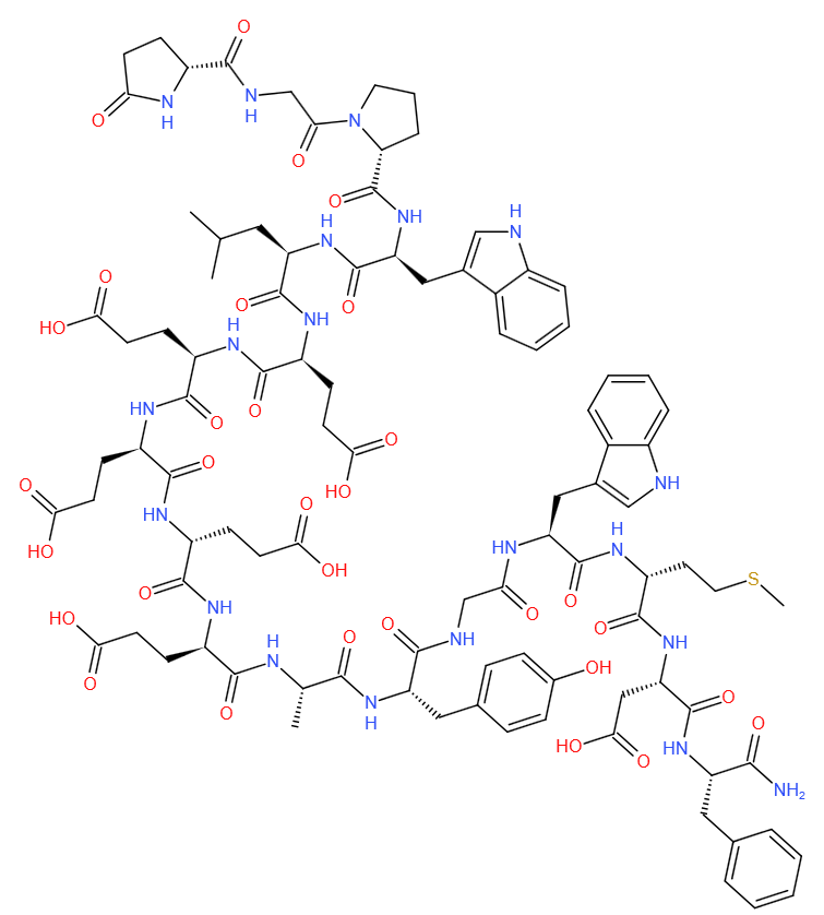 胃膜素Gastrin I(human胃黏膜再生素) 胆囊收缩