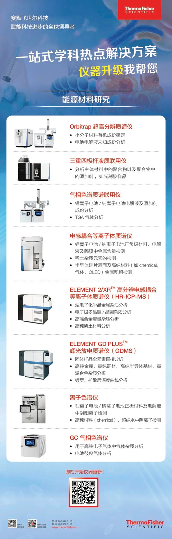 仪器升级不用愁，赛默飞一站式学科热点升级选型方案来了