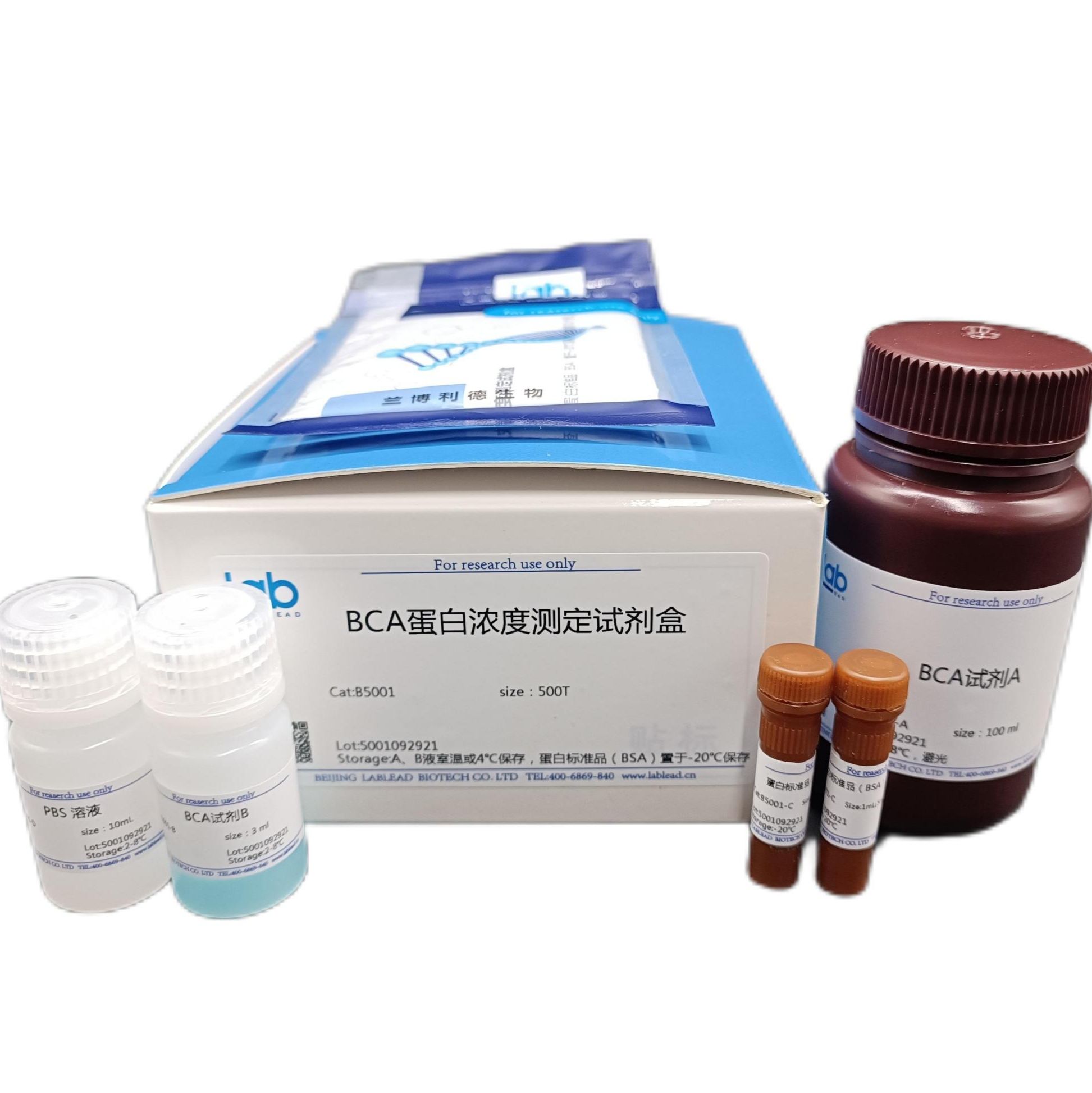 BCA蛋白定量试剂盒