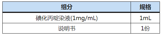 碘化丙啶染液(1mg/ml)