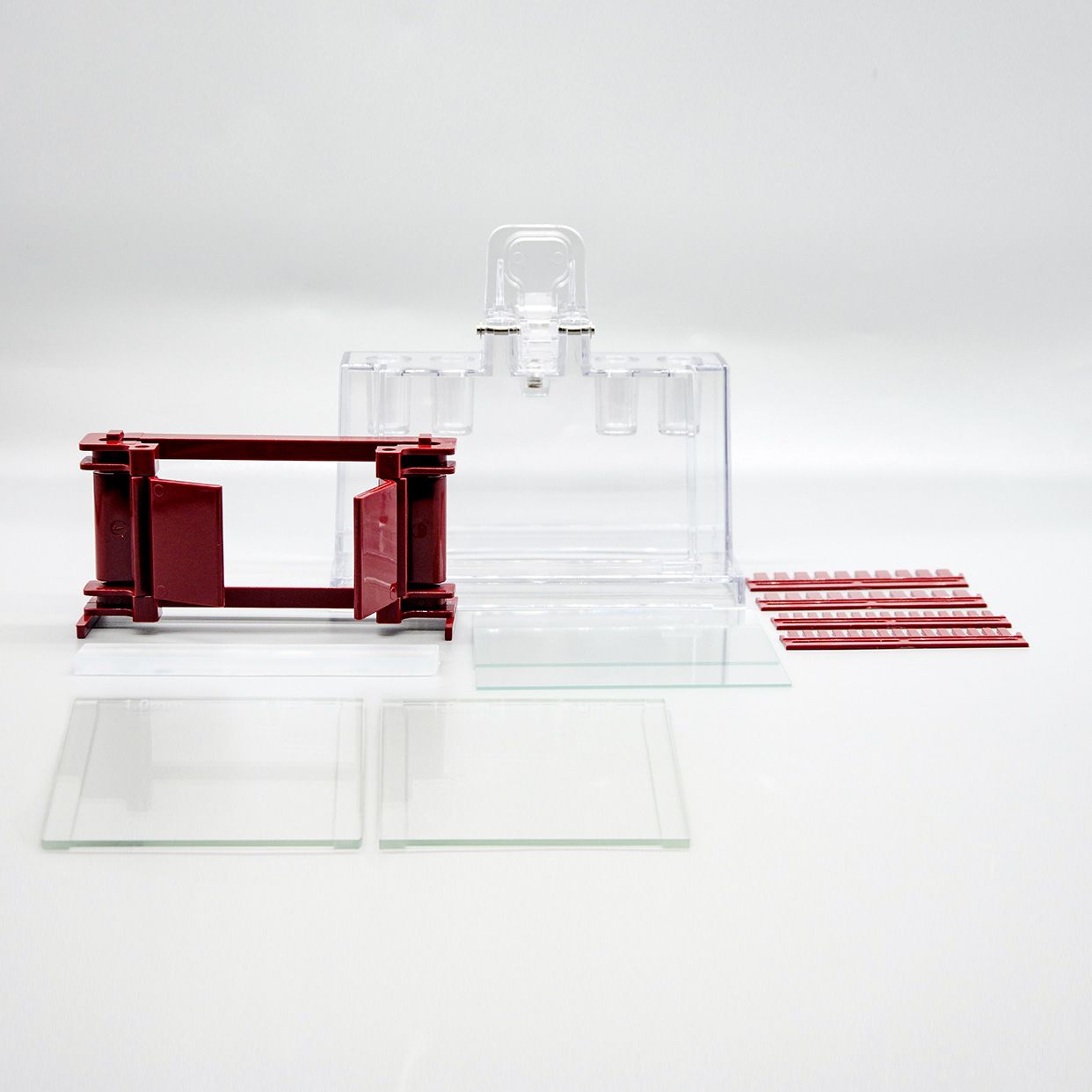 制胶组合(1.5mm玻璃板),适配迷你垂直电泳仪1.5mm