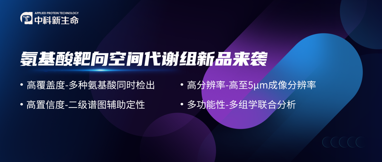 新品发布 | 氨基酸靶向空间代谢组重磅来袭-多种氨基酸一次成像