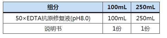 50×EDTA抗原修复液(pH8.0)