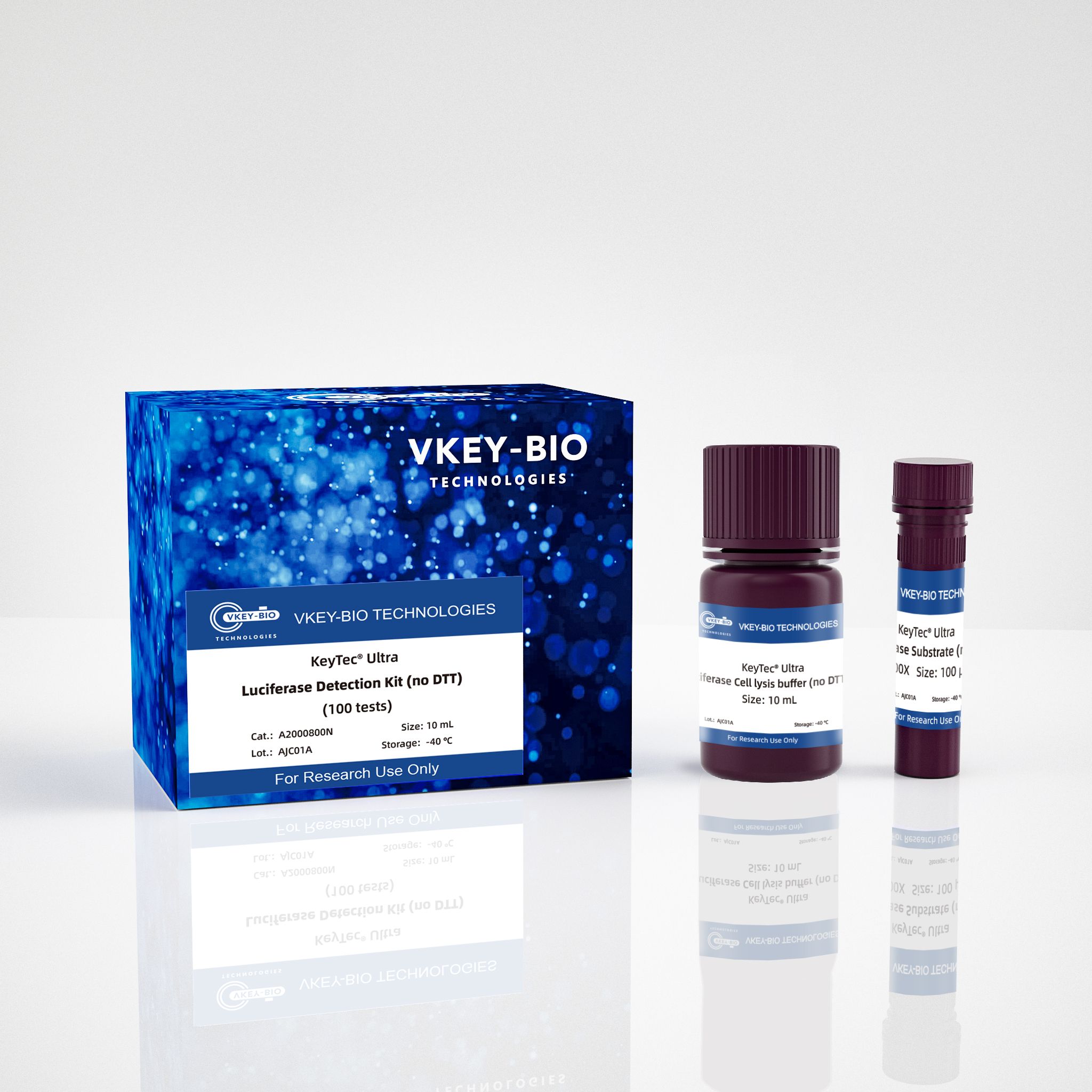 KeyTec® Ultra Luciferase Detection Kit (no DTT) (100 tests)