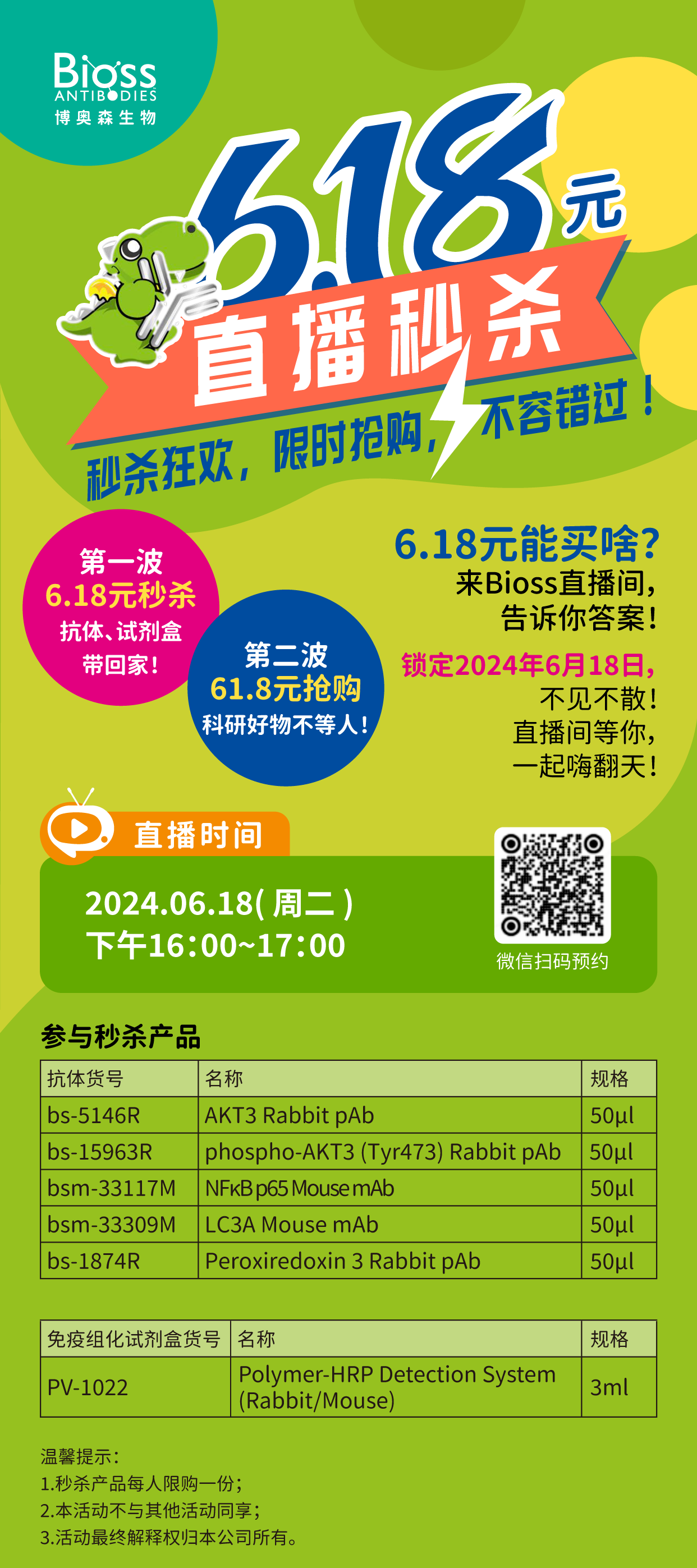 什么？抗体、试剂盒秒杀价只要6.18元！！！