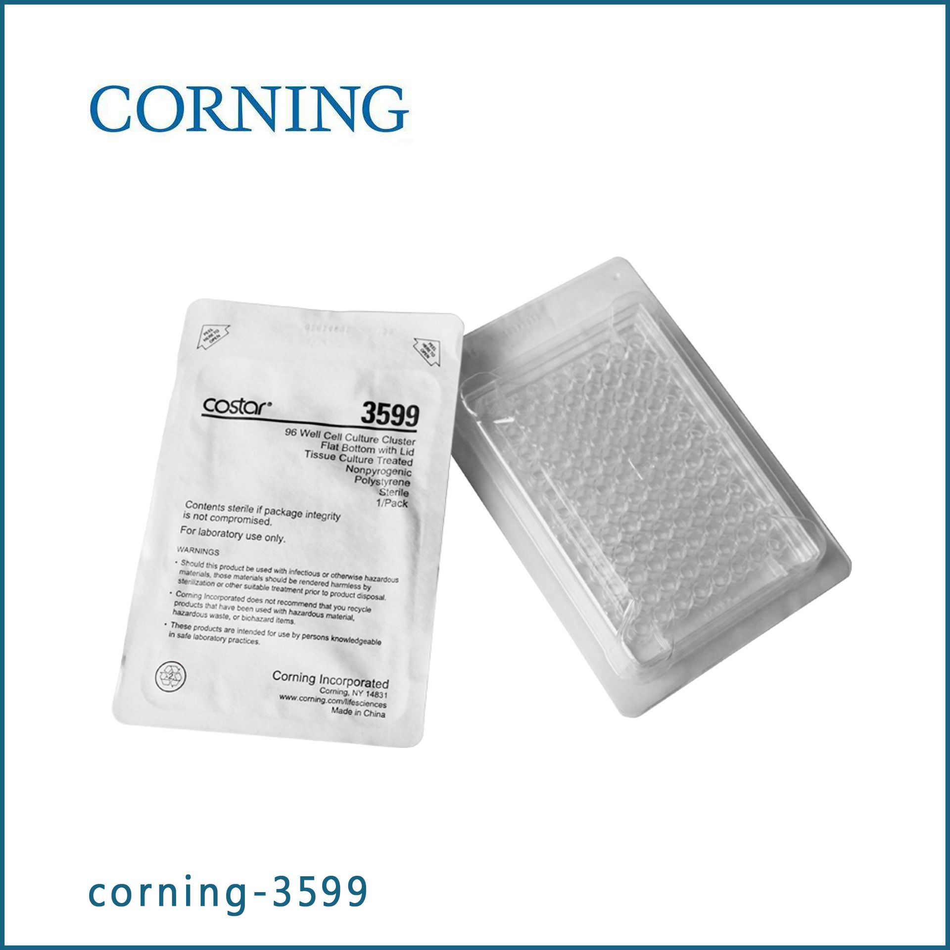 Corning® 96孔细胞培养板TC处理微孔板