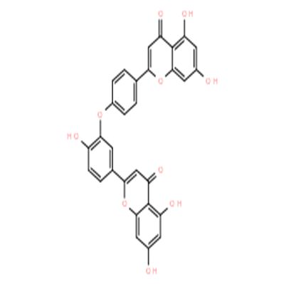 似梨木双黄酮-7-O-β-D-吡喃葡萄糖苷