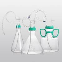 2000ml大容量三角摇瓶密闭转移系统