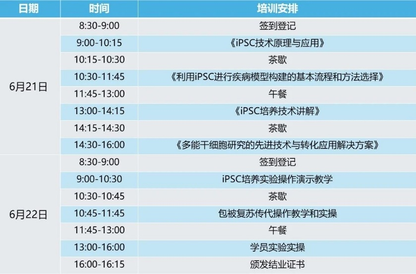 强强联手 | 赛默飞和国典医药干细胞技能培训班，报名从速！