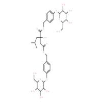 1,4-二[4-(葡萄糖氧)苄基]-2-异丁基苹果酸酯