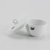 低壁陶瓷坩埚，容量: 15ml;带盖;包装: 48个，芯硅谷