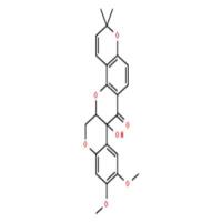 灰叶草素, 羟基鱼藤素