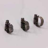 不锈钢德式喉箍，直径: 8mm(最小);16mm(最大);材质: 304不锈钢;包装: 10个，芯硅谷