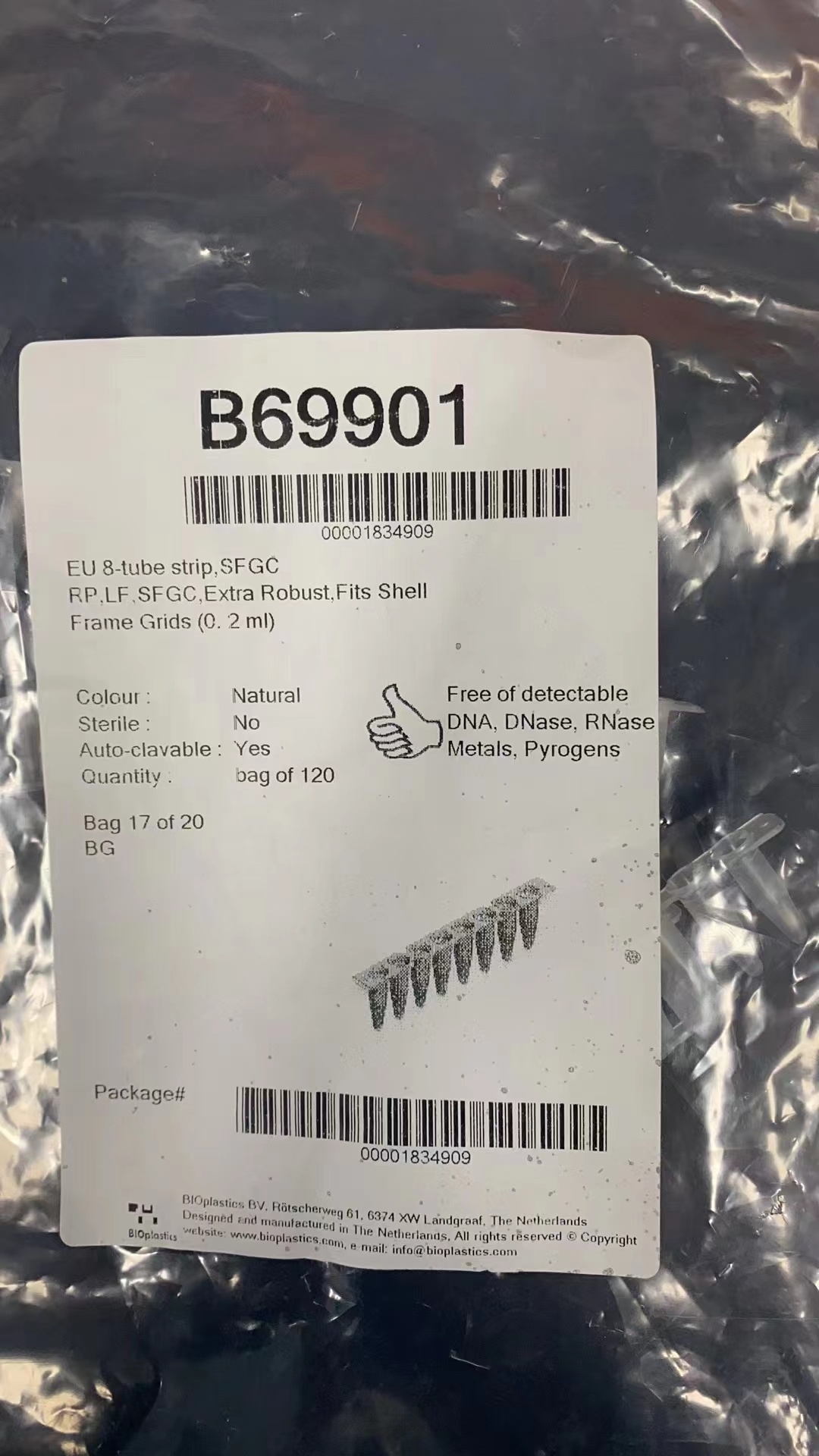 BIOplastics货号B69901现货ABI7000/7