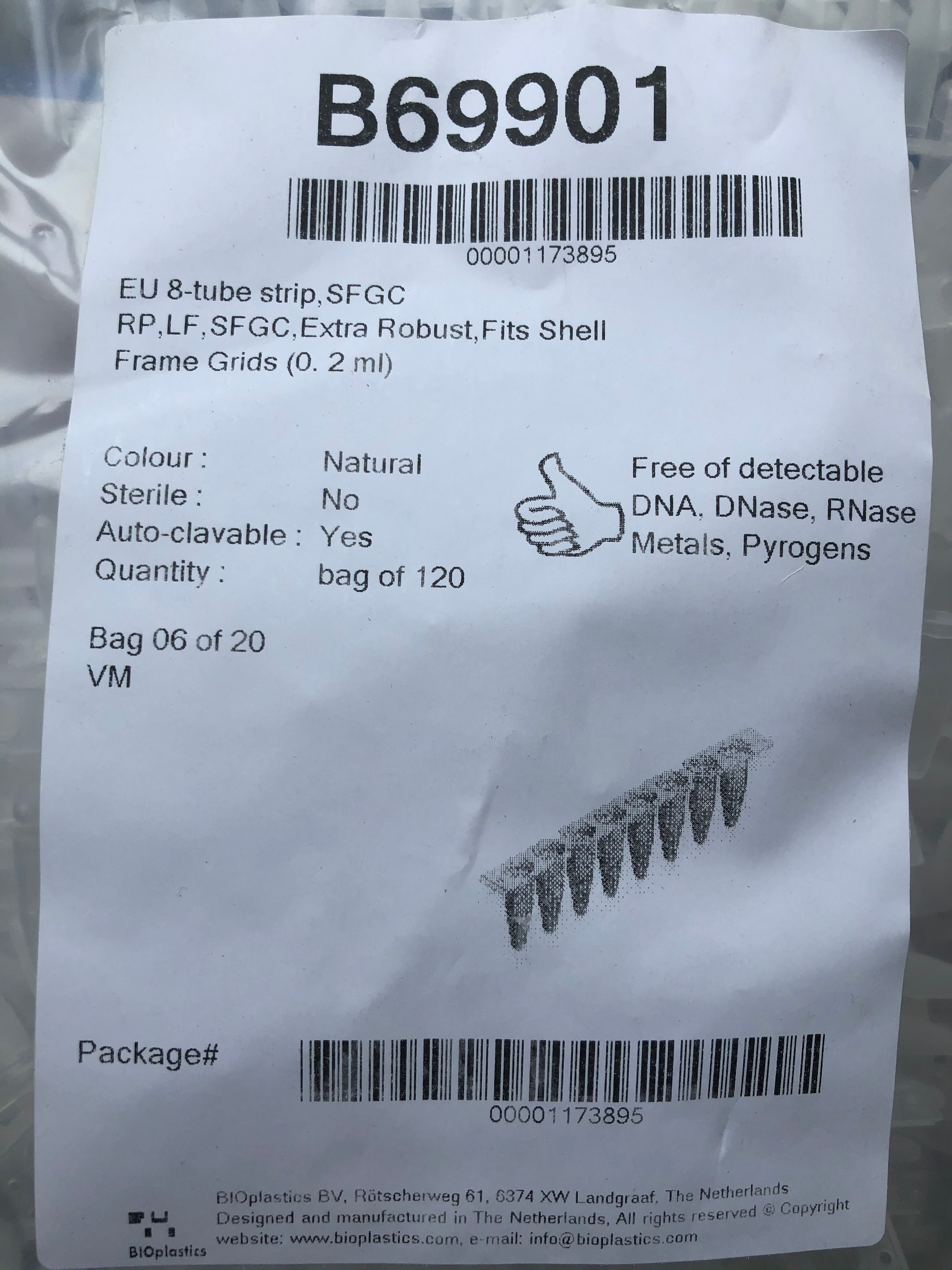 BIOplastics货号B69901现货ABI7000/7