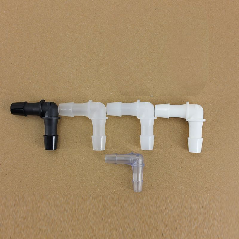 管对管接头,直弯,尺寸: 带1/16"软管倒钩;材质: 聚丙烯;包装: 100个,芯硅谷