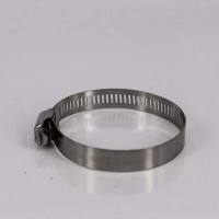 不锈钢美式喉箍,直径: 18mm(最小);32mm(最大);材质: 304不锈钢;包装: 10个,芯硅谷