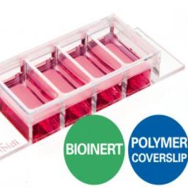 ibidi µ-Slide 4孔生物惰性腔室载玻片-80420