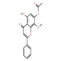 5-羟基-7-乙酰氧基-8-甲氧基黄酮