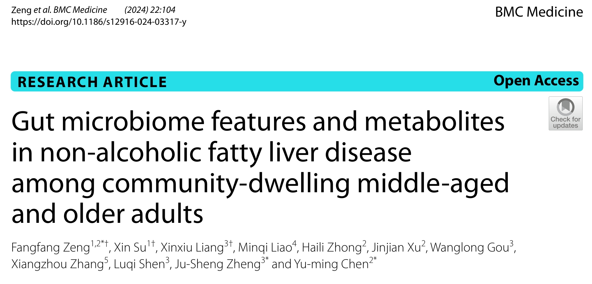 客户案例 | 郑钜圣团队十连发！Q300全定量技术开启多领域研究新纪元
