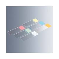 Marienfeld  0704107 显微镜载玻片，抛光边，黄色书写区，铝纸包装 50片/盒，50盒/箱