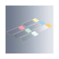 Marienfeld 0703010 显微镜载玻片，未磨边，白色书写区 50片/盒，50盒/箱