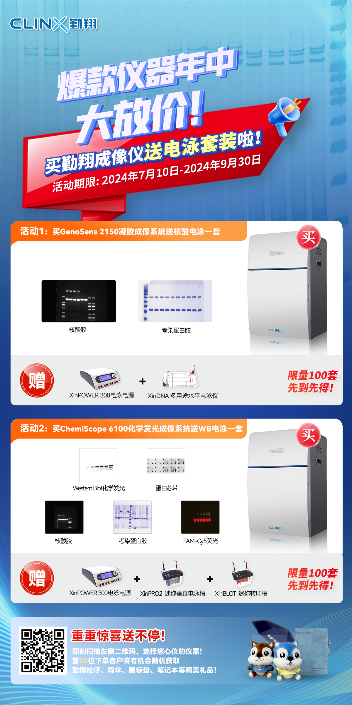 Clinx勤翔爆款仪器年中大放价！