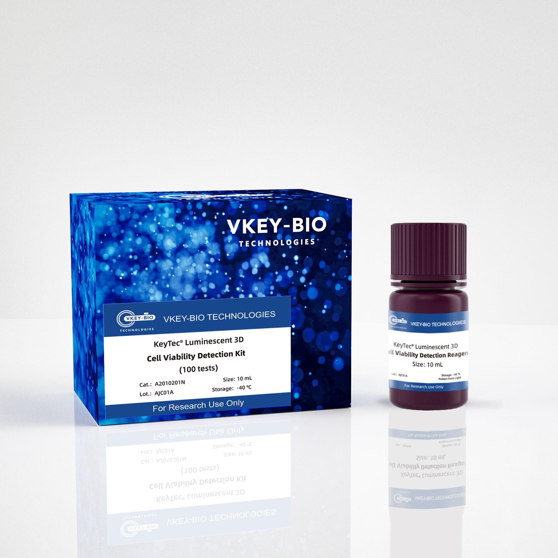 KeyTec® Luminescent 3D Cell Viability Detection Kit (100 tests)