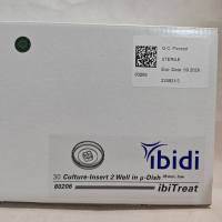 Ibidi 80206 预置伤口愈合2孔插件培养皿,ibiTreat 底部处理µ-Dish 35 mm,低壁 30个/盒