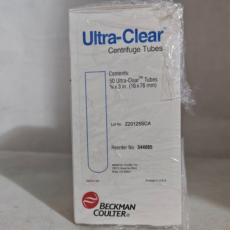 Beckman Coulter 344085 13.5 mL，开顶薄壁超透明管，16 x 76mm C