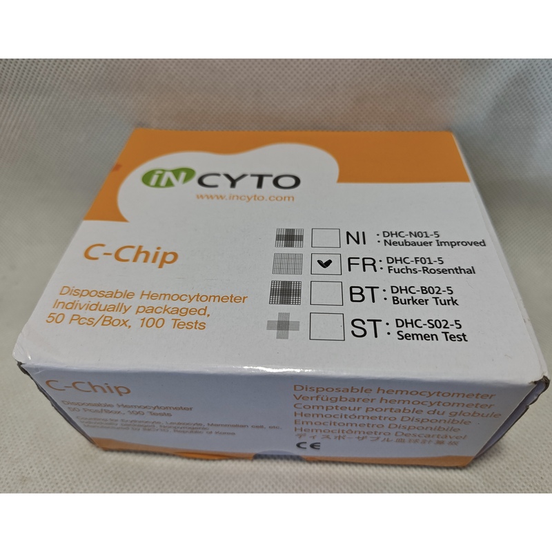 INCYTO DHC-F01脑脊液细胞计数芯片Fuchs R