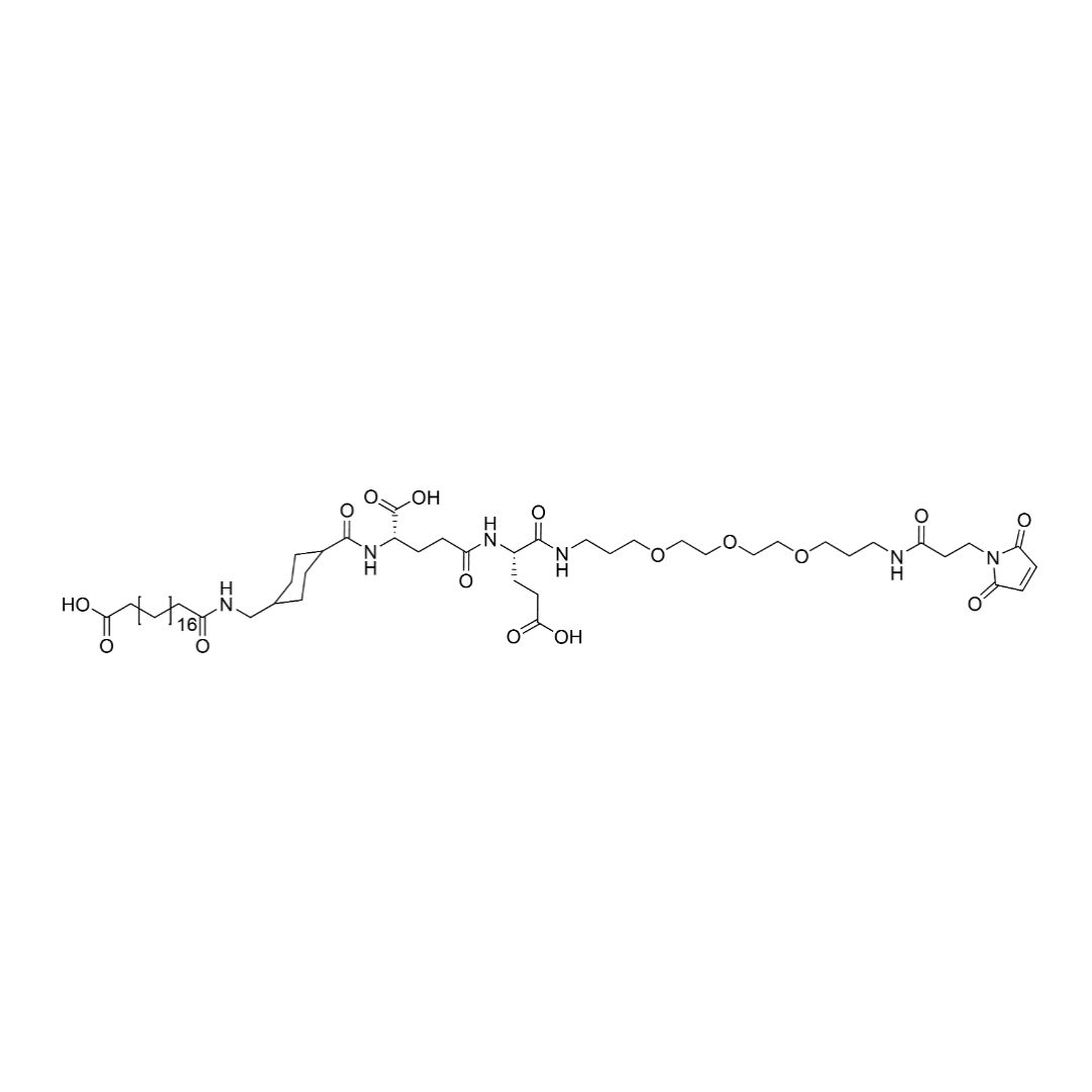 HO-Ste-CYH-Glu(OH)-Glu(OH)-AEEEEA-Mal