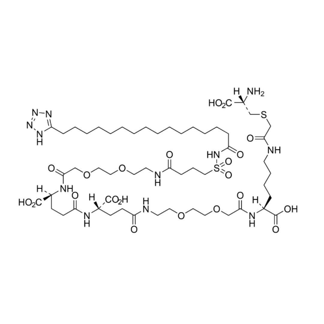 诺和长效生长激素侧链