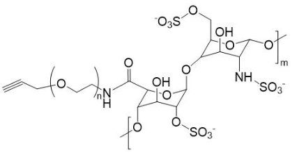 Alkyne-PEG-Heparin   炔基-聚乙二醇-肝