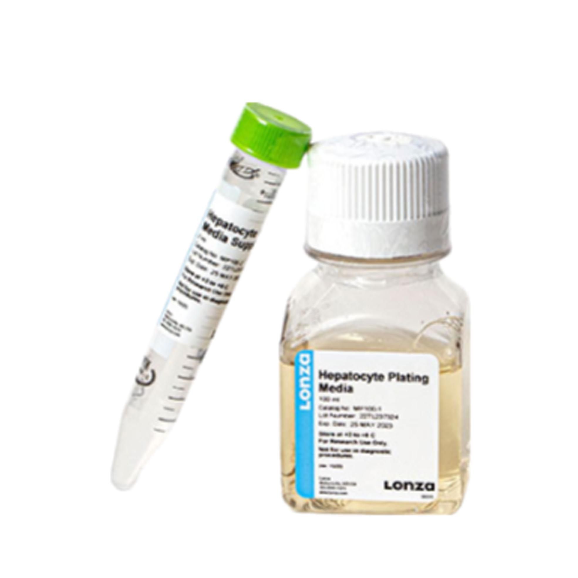 LONZA MP100 肝实质细胞铺板培养基(MP100-1+MP100-2)